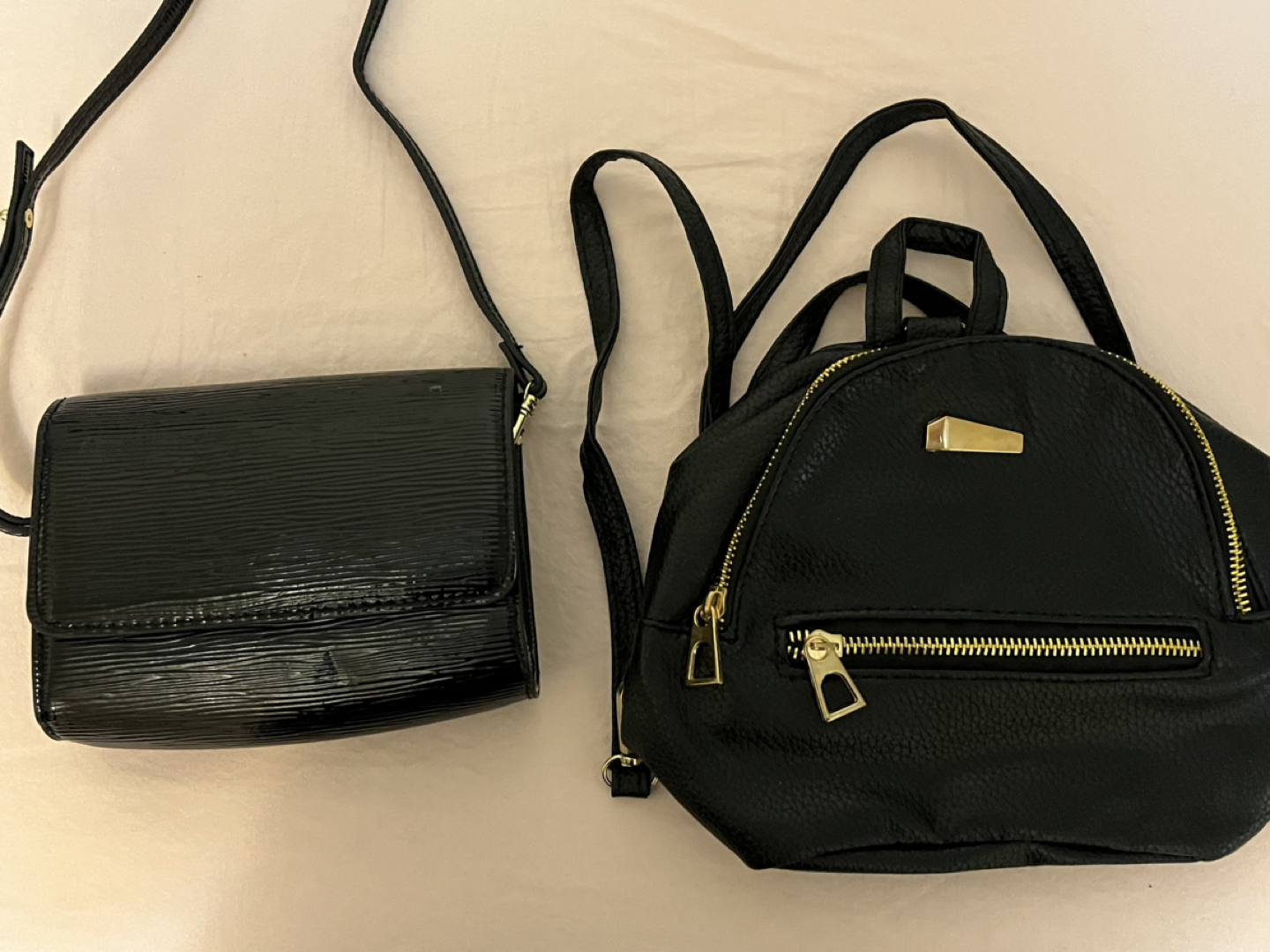 Mini Backpack and small purse thumbnail