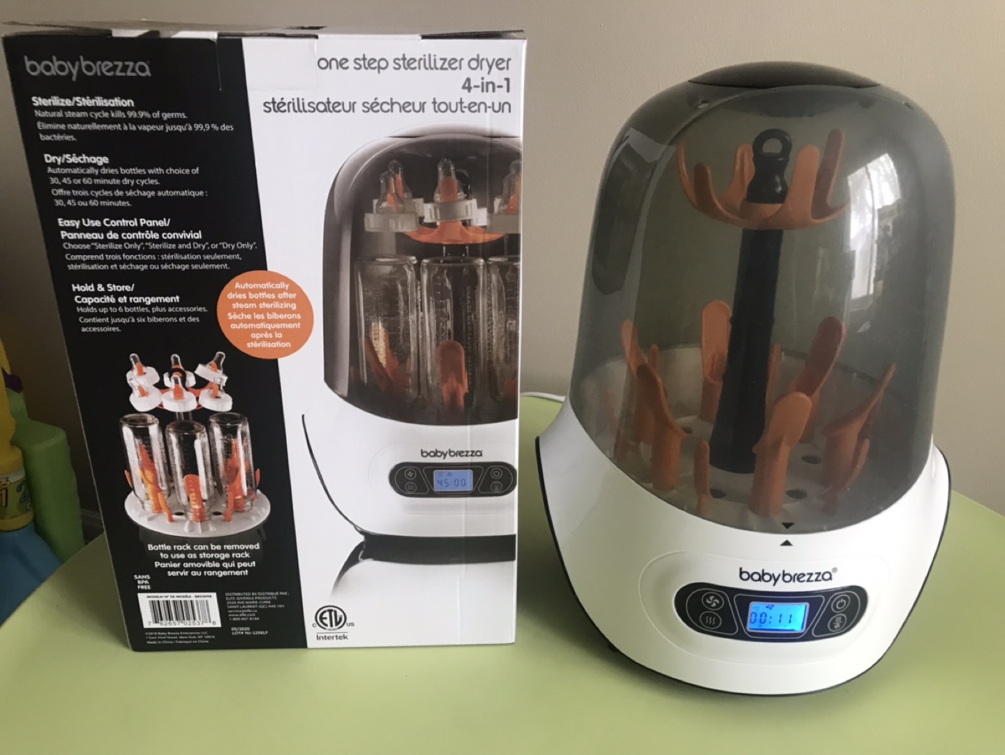 [BabyBrezza] 4-in-1 One Step Sterilizer Dryer