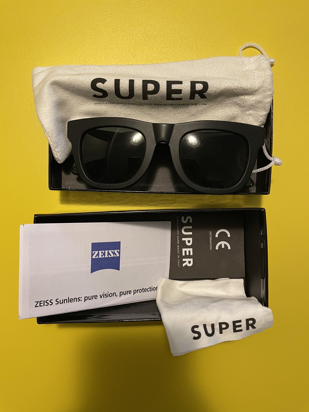 Super Sunglass Matt Black color 520 image indicator(3)