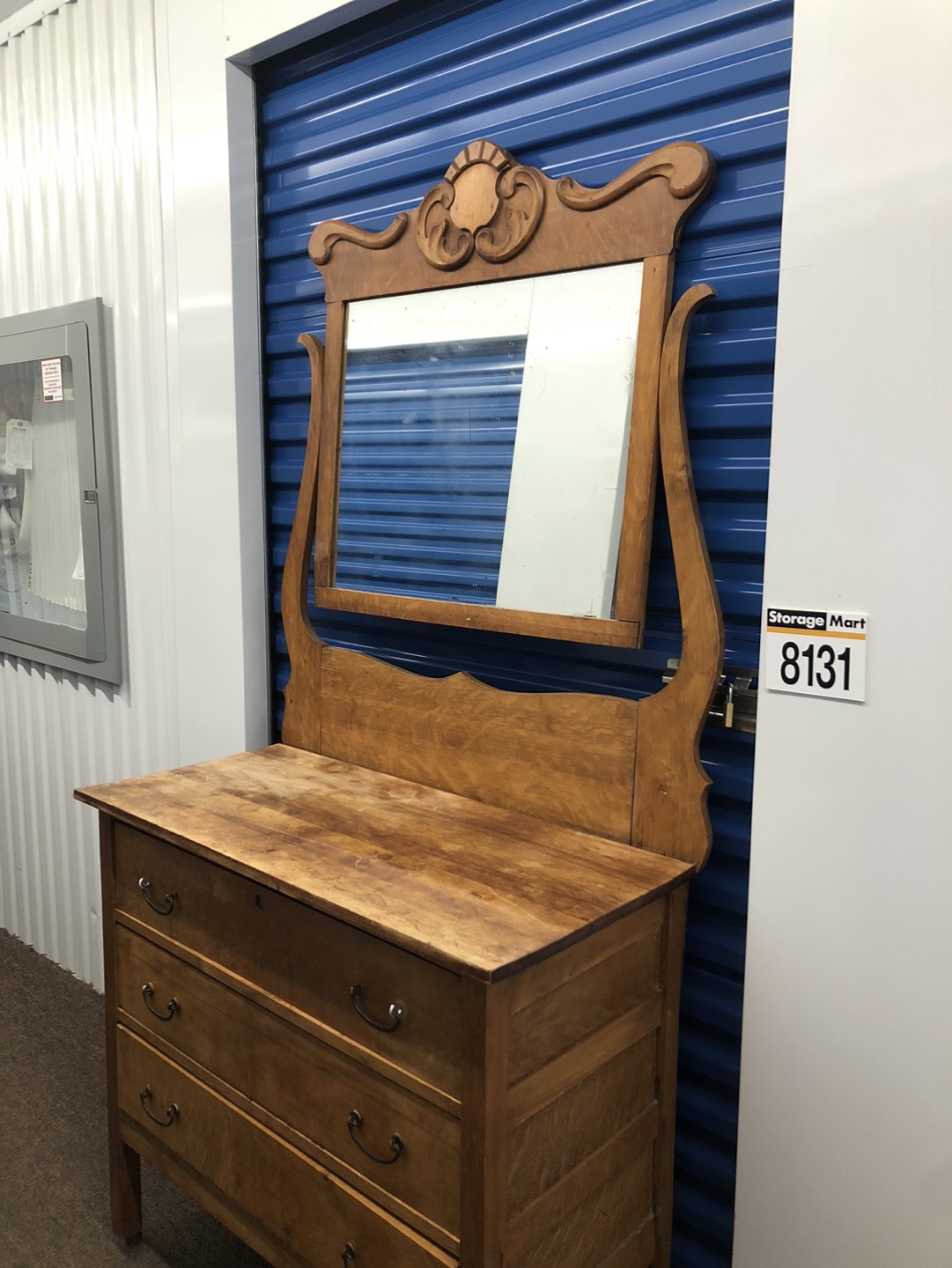 Antique Vanity + Dresser