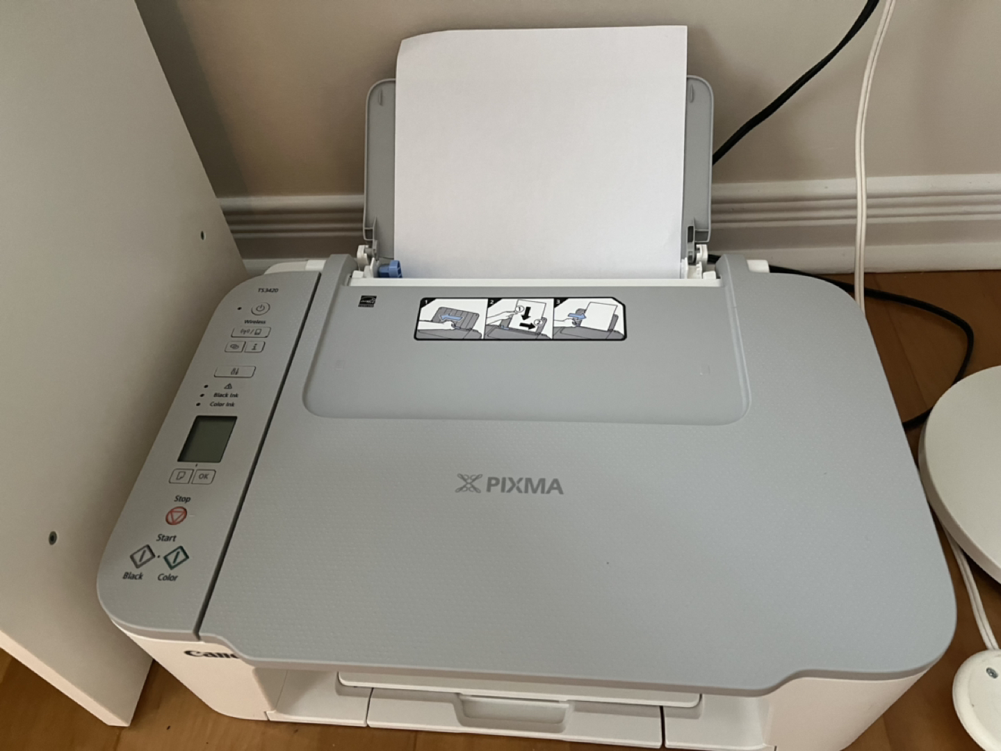 Canon Ts3420 inkjet printer(with ink)