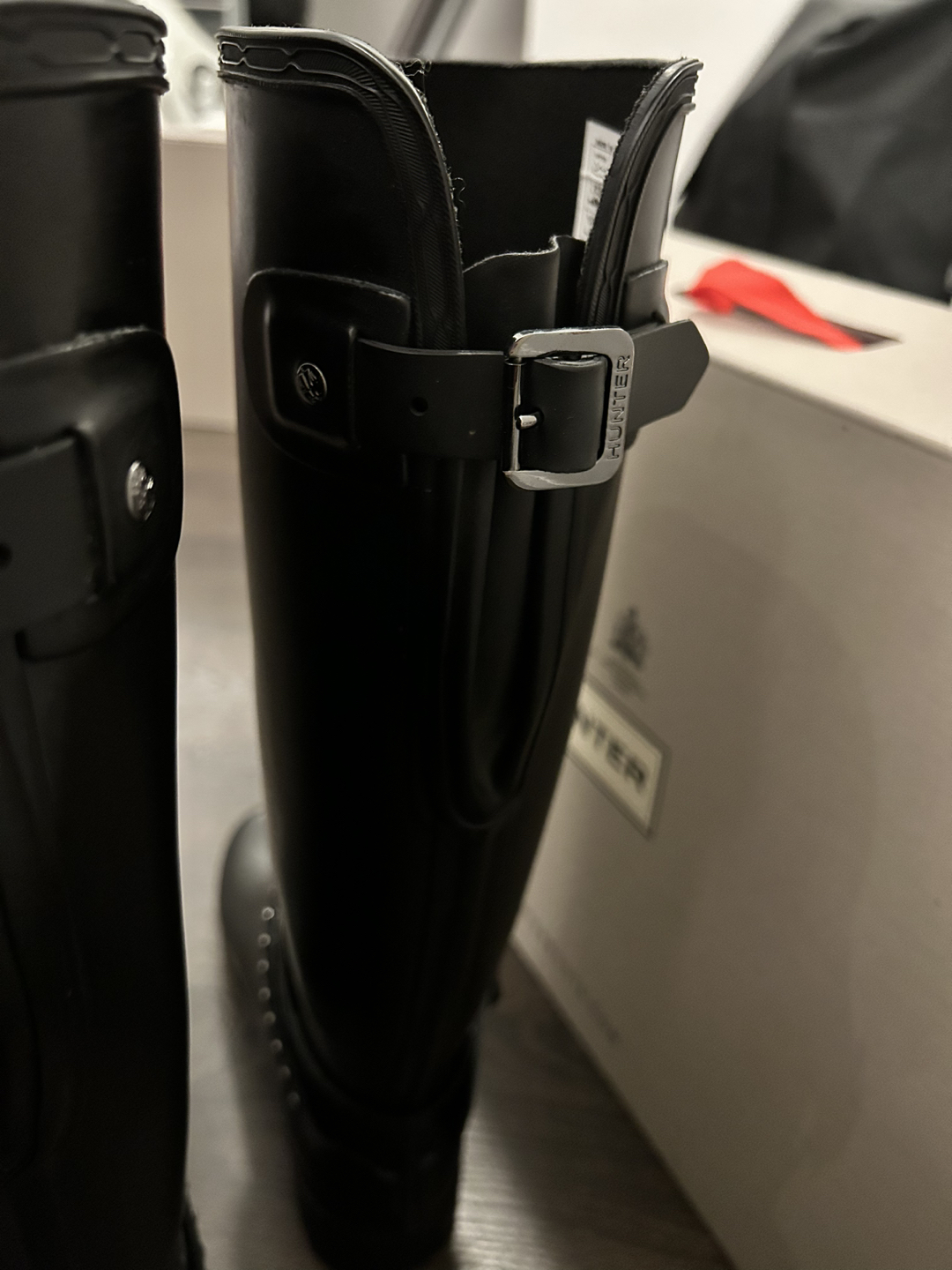 Hunter women’s slim fit tall rain boot - photo 5