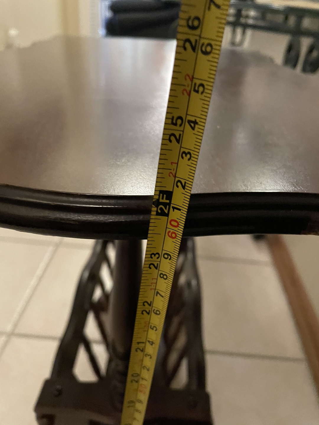 Antique Side Table and Magazine Holder! Solid Wood! image indicator(6)