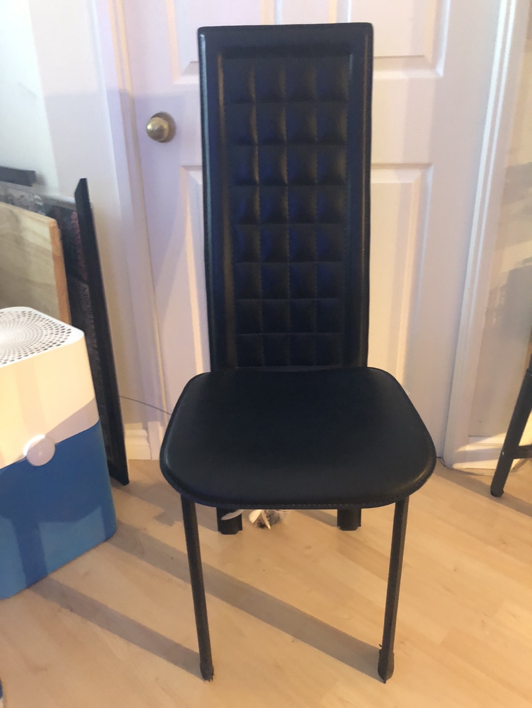 Dining Table Chairs Black thumbnail