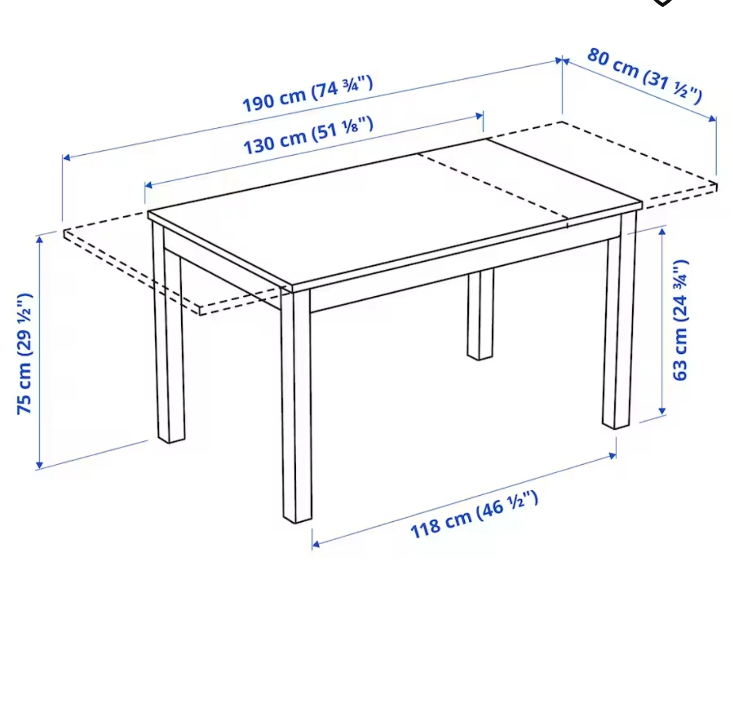 Extendable table - photo 3