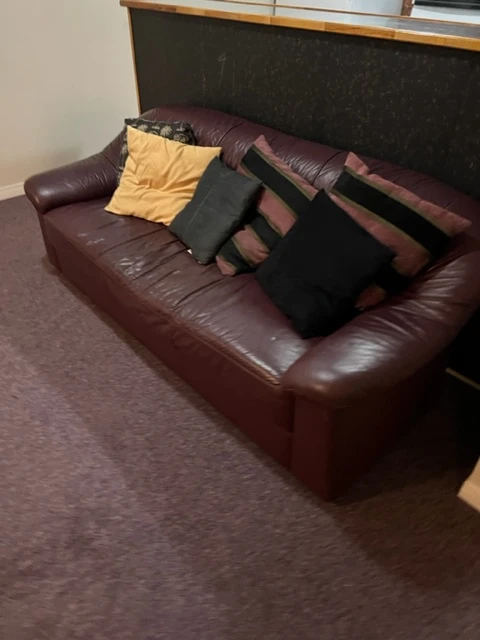 Leather Couch and Loveseat - photo 2