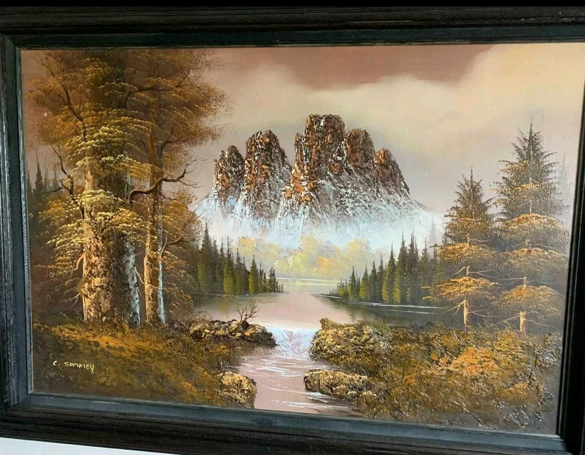 C. (Charles) Summey Stunning Signed Painting image indicator(4)