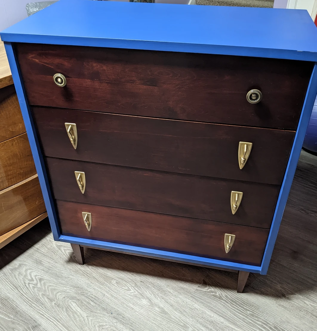 MCM DRESSER 4 DRAWER (Restored) thumbnail
