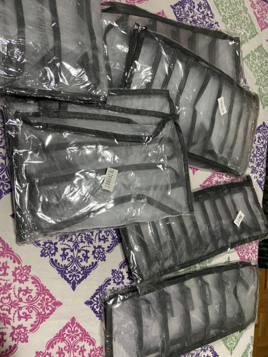 6 pcs Wardrobe orgnizer