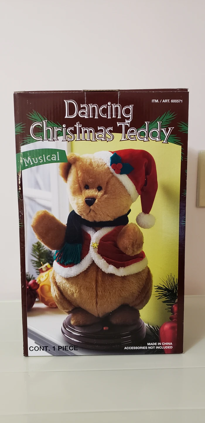 Musical Christmas Dancing Teddy image indicator(3)