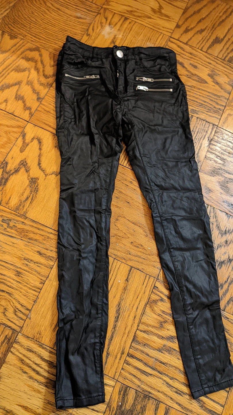 Leather Like Pants