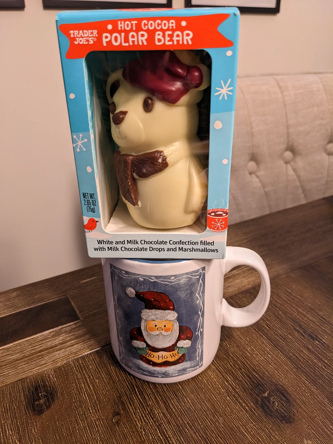 Christmas mug and hot cocoa bear #freecycle thumbnail