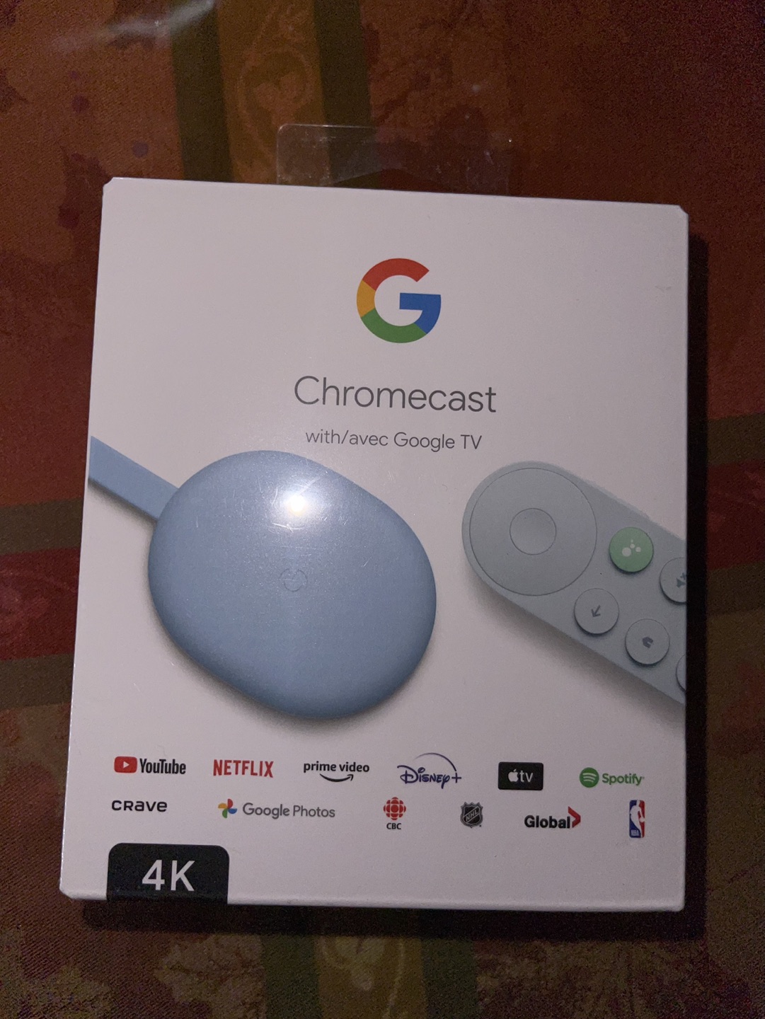Chromecast with google tv (Blue) thumbnail