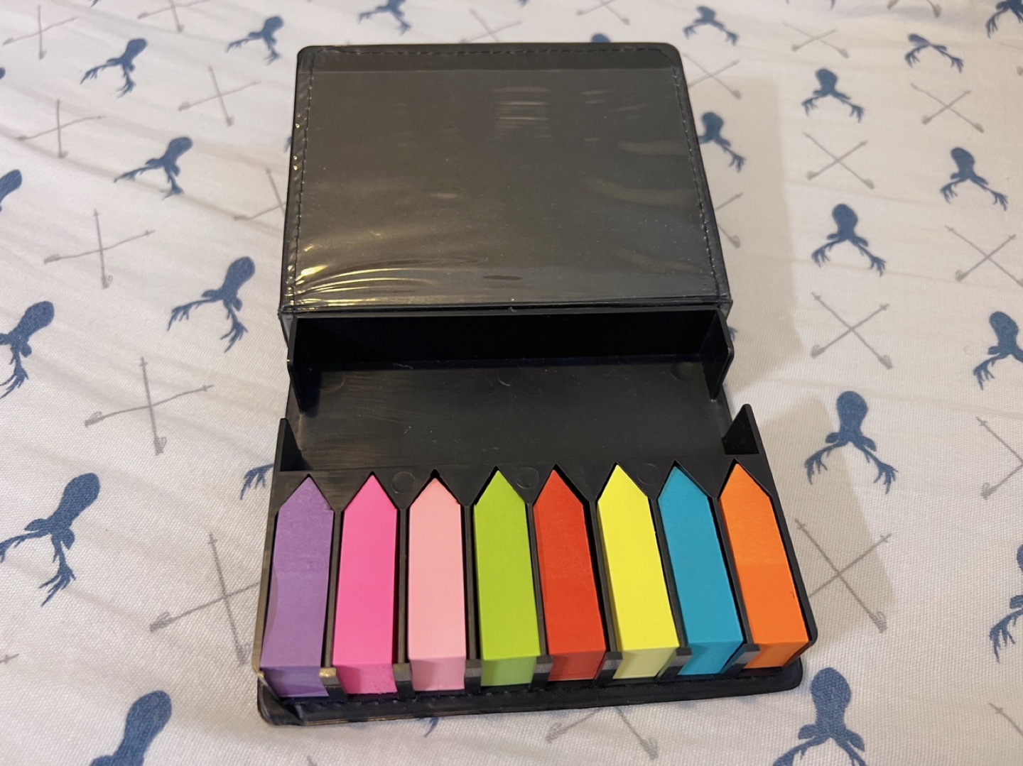Index Sticky Notes with box of Invesco Logo NEW