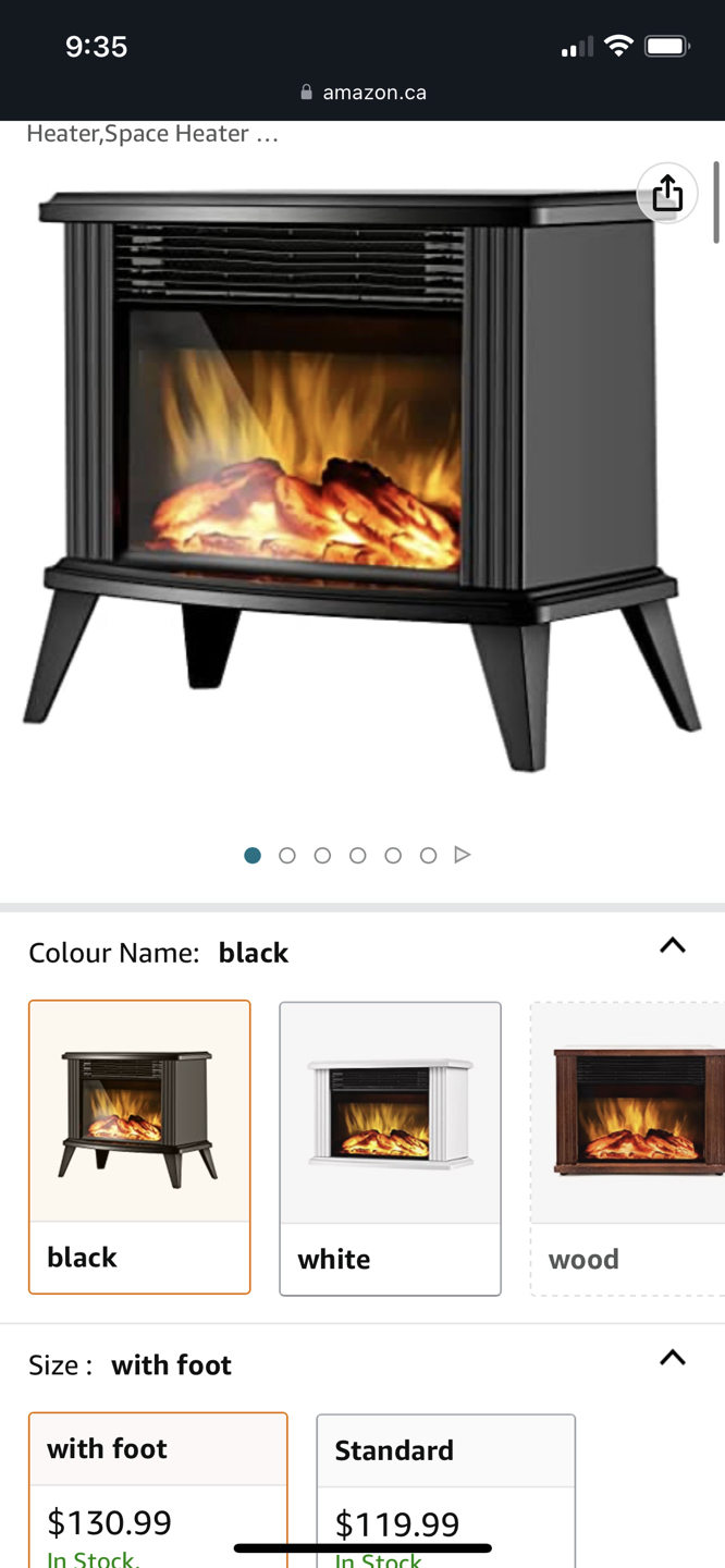 Electric fire place image indicator(6)