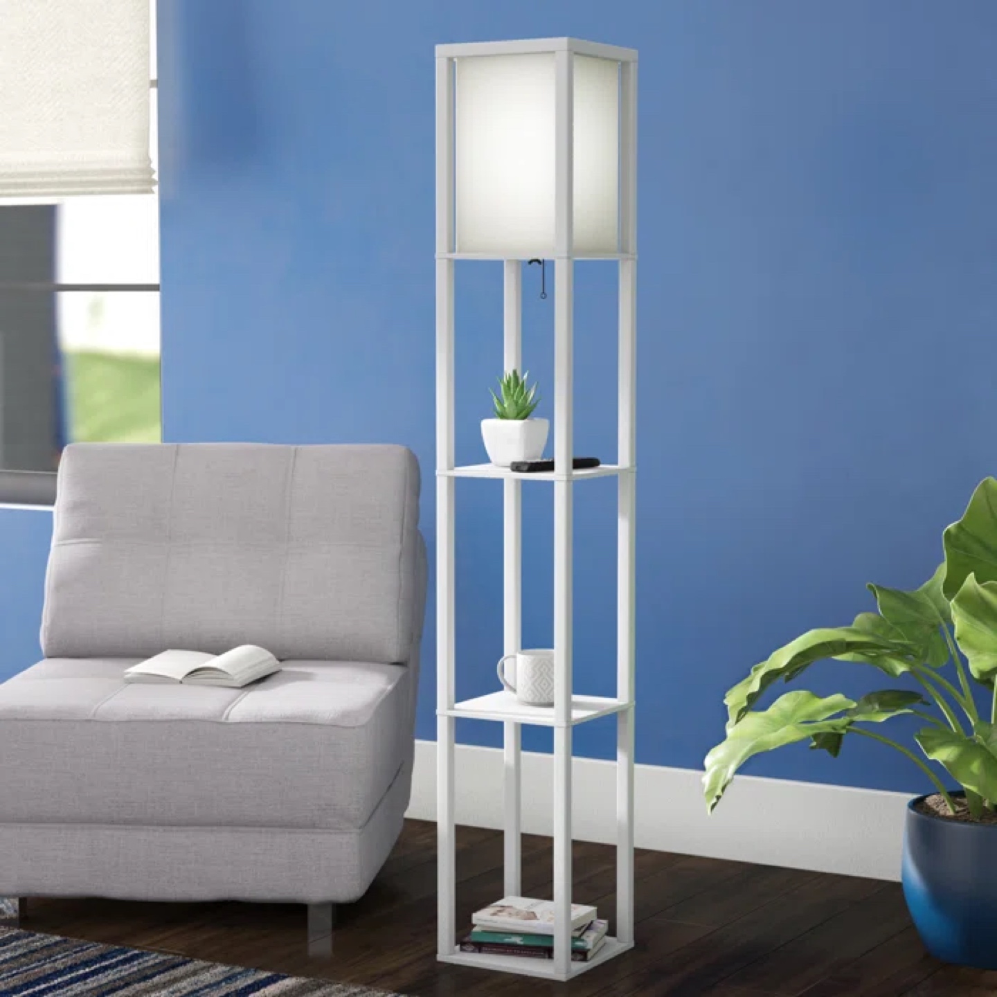 Lamp with shelves thumbnail