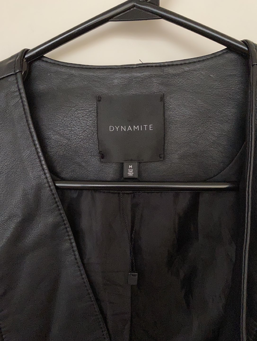 Dynamite Faux Leather Jacket - photo 2