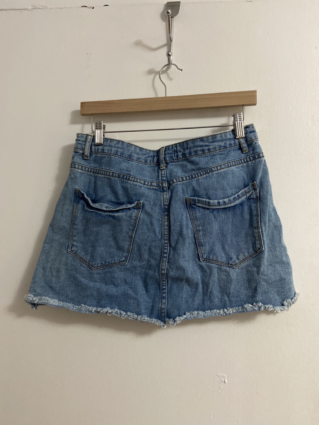Forever 21 Denim Mini Skirt - US 30 image indicator(3)