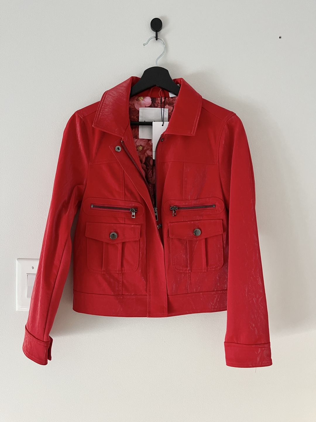 Spanish Designer Desigual Red Jacket BNWT thumbnail