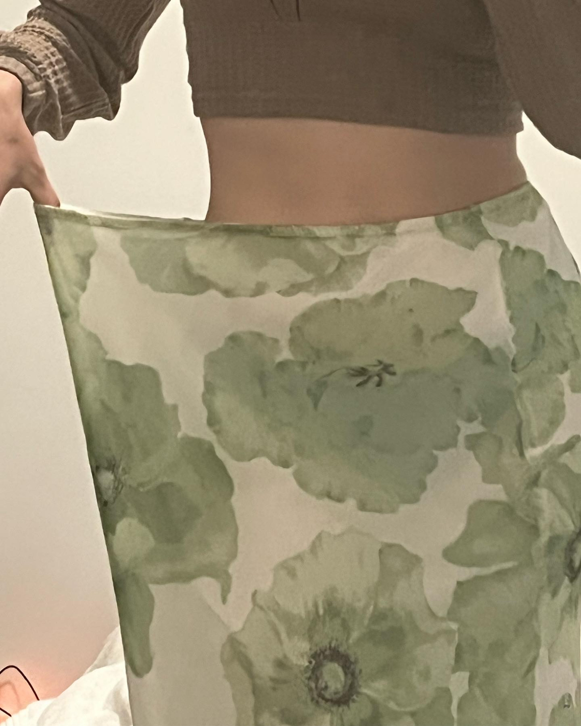 Vintage skirt flowy - photo 3