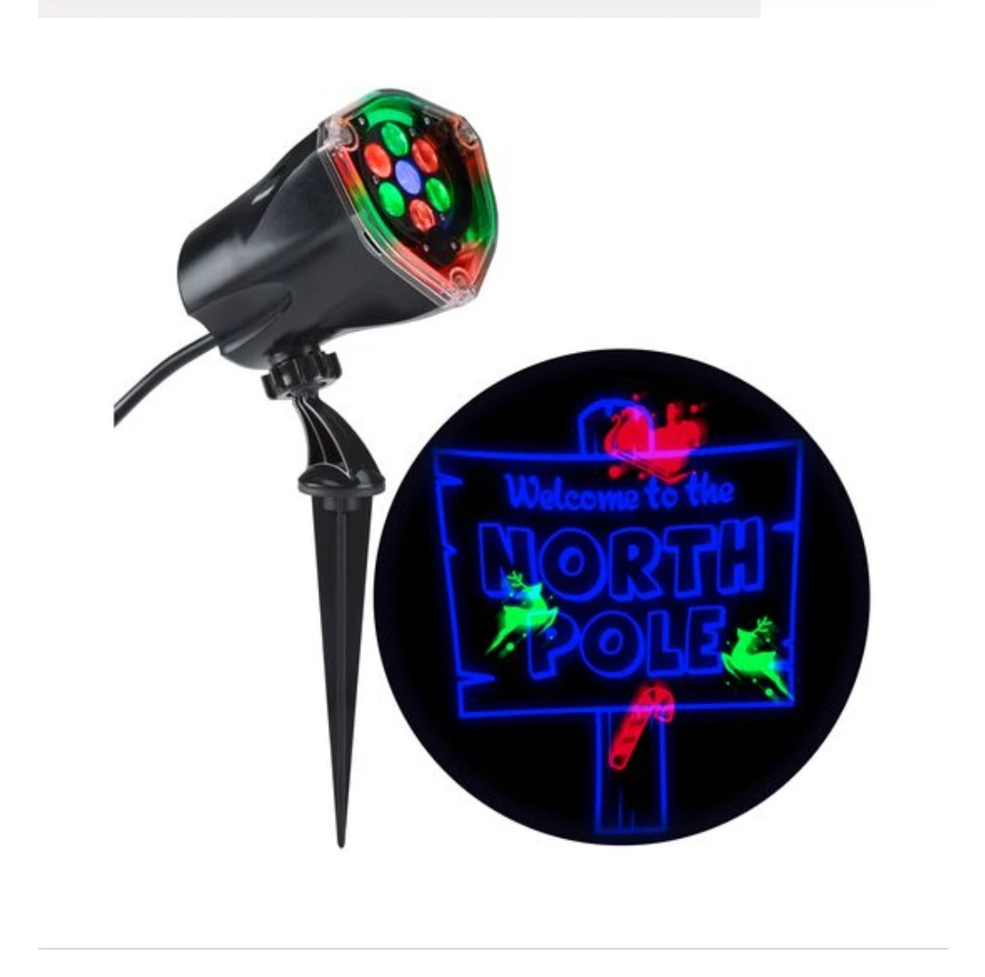 Gemmy projection festive decorative lights indoors/outdoor thumbnail