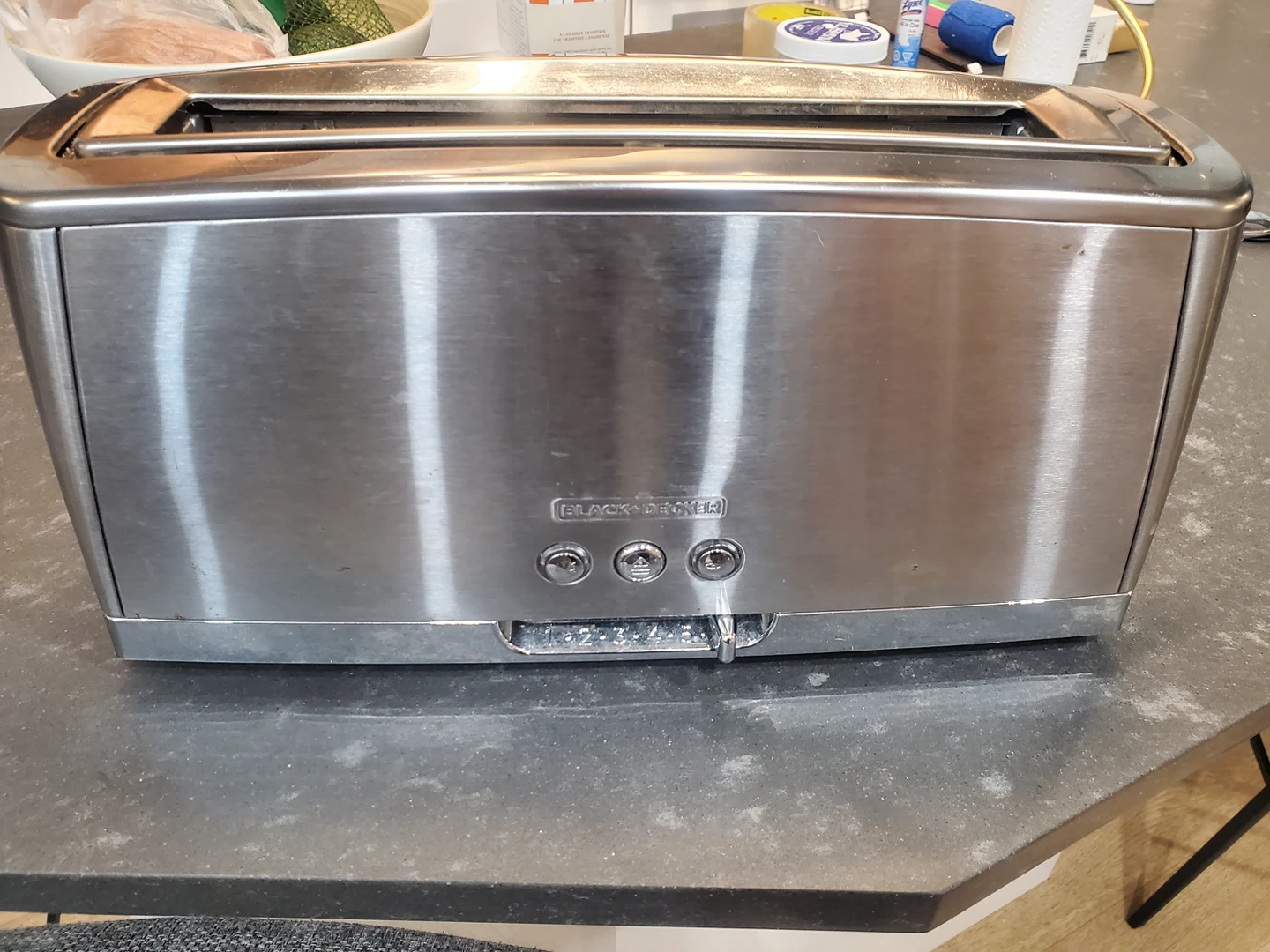 Stainless Steel Black and decker toaster great condition thumbnail