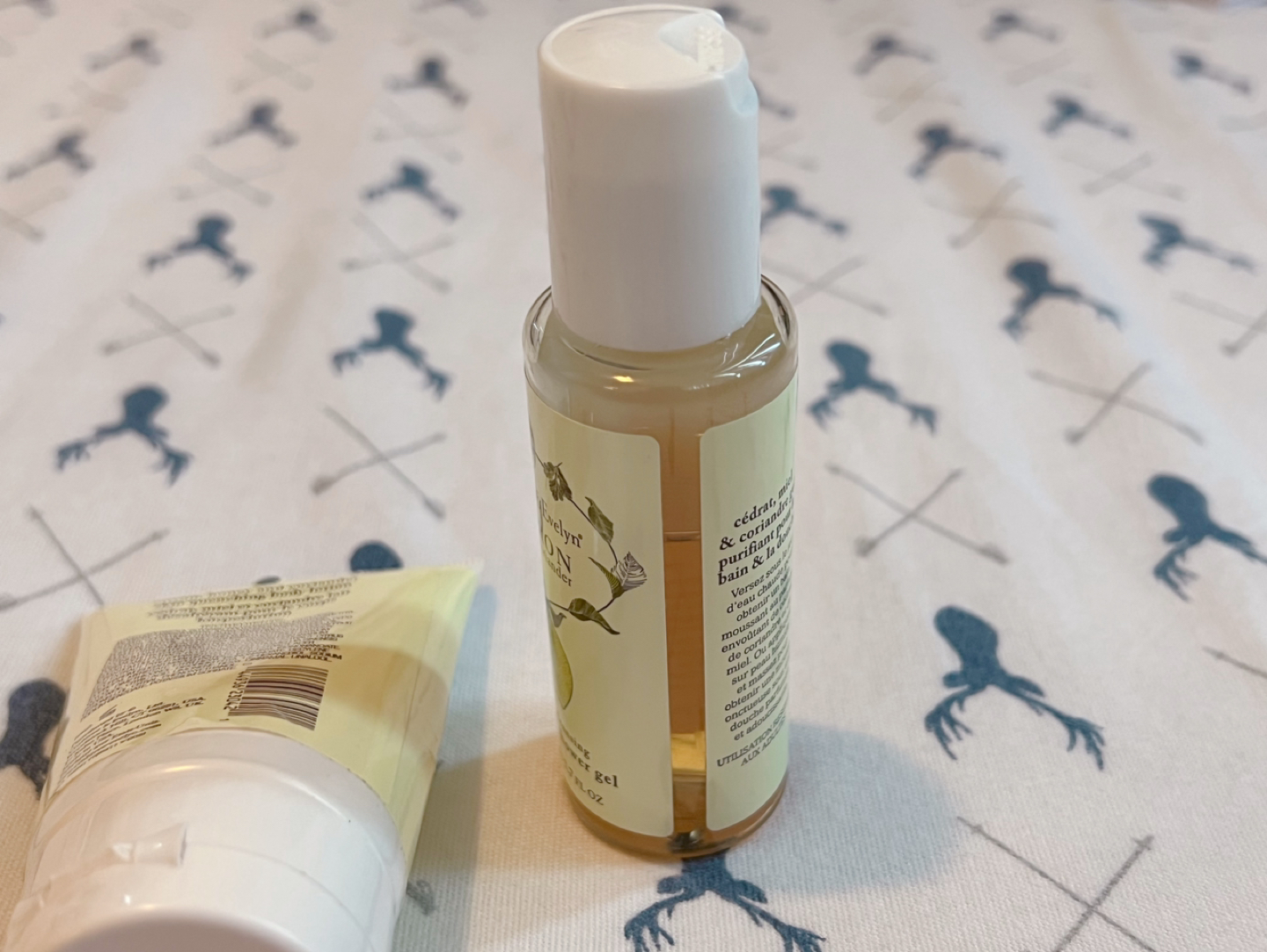 Crabtree &Evelyn Citron Shower Gel + free Body Lotion Used 💝 - photo 3