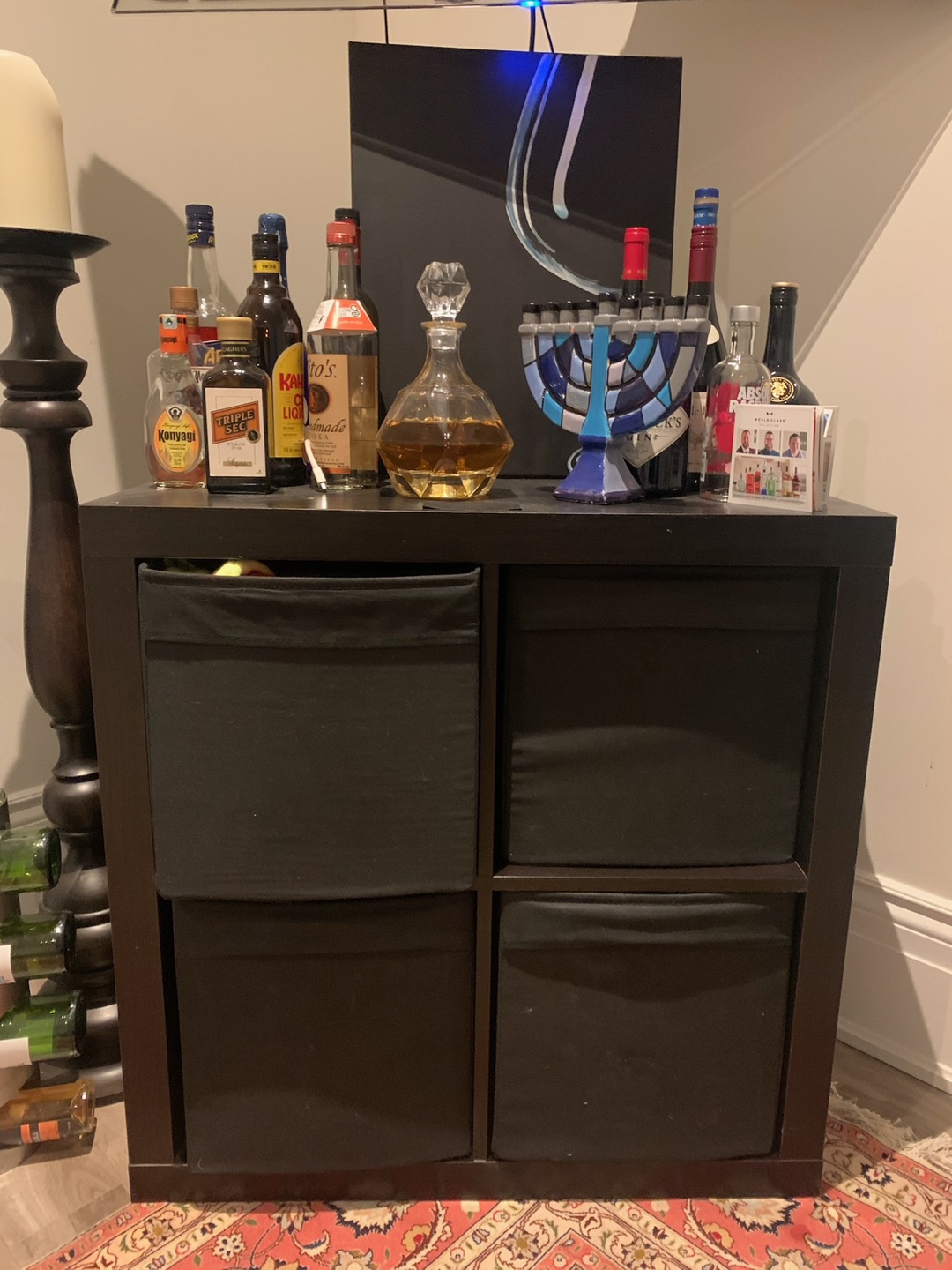 Kallax 4 cube shelf unit