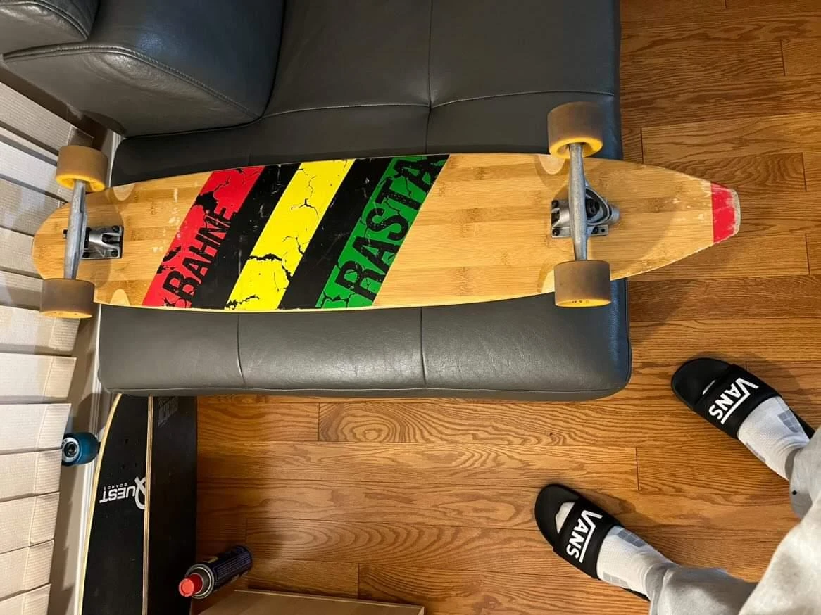 BAHNE long board & QUEST cruiser board all for 60 thumbnail