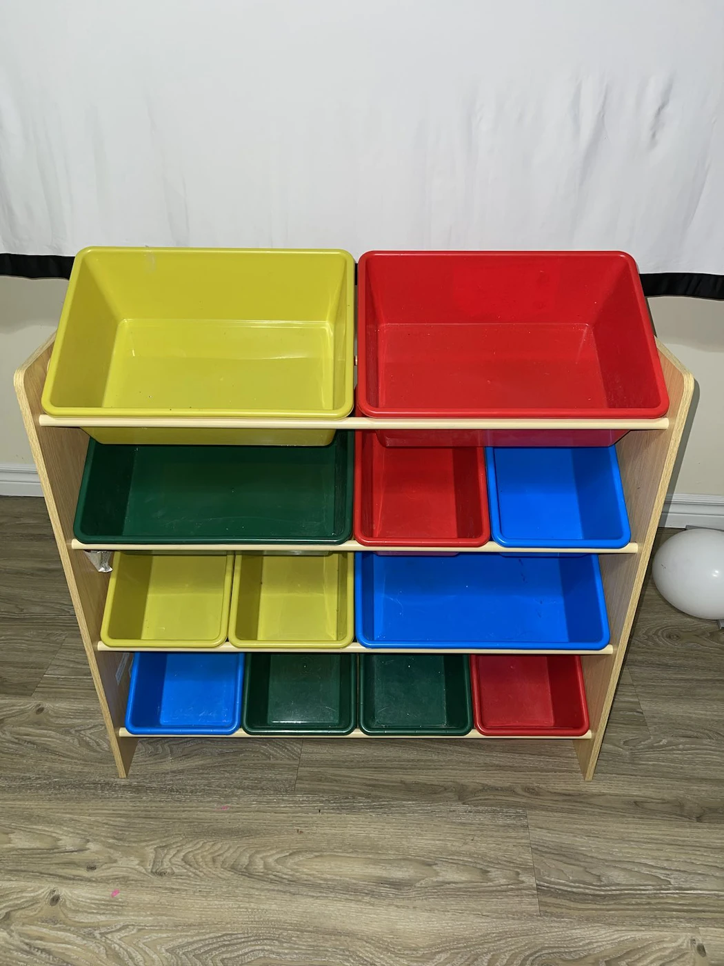 12 bin Toy storage organiser
