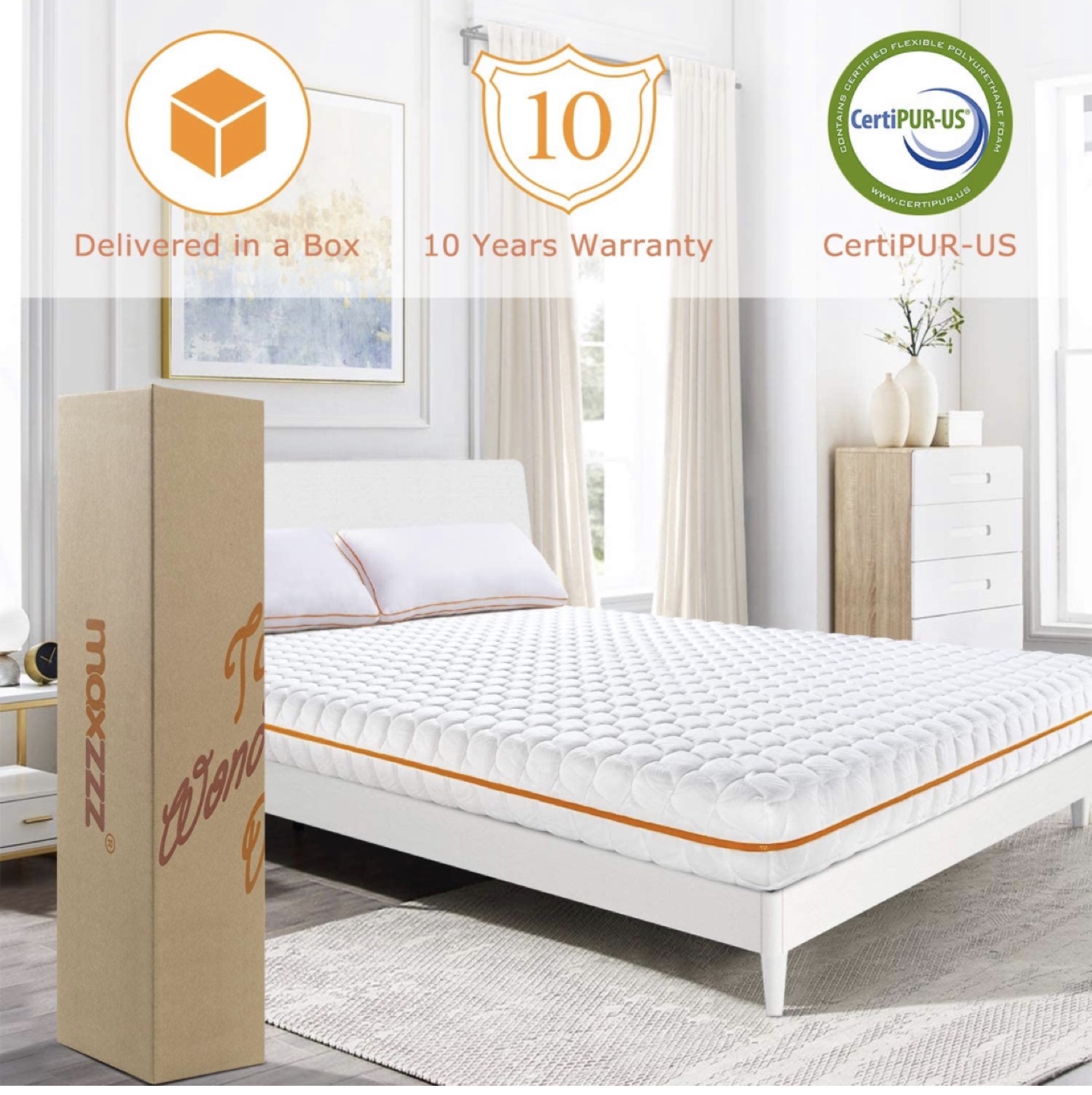 Queen Matress/mattress topper thumbnail