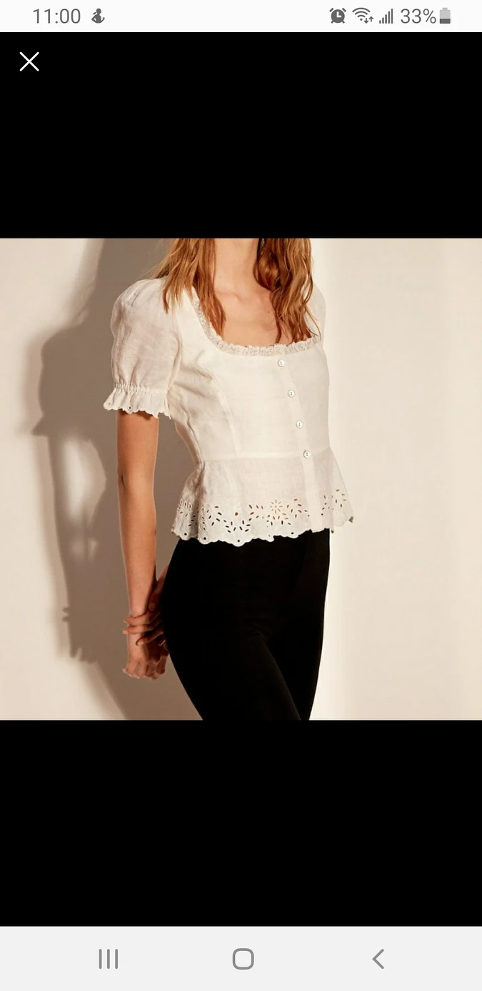 Wilfred linen top