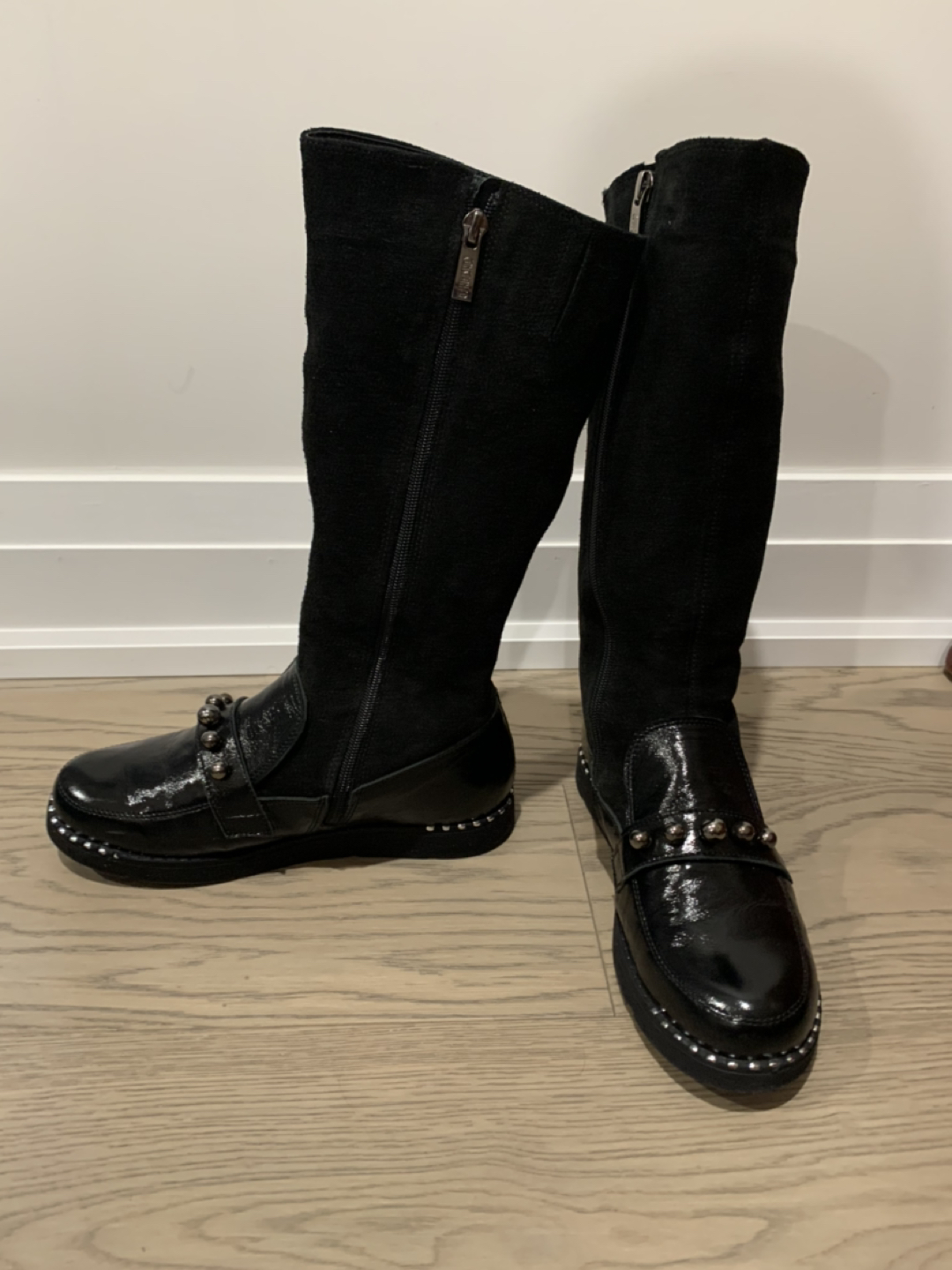 Ladies leather boots - photo 2