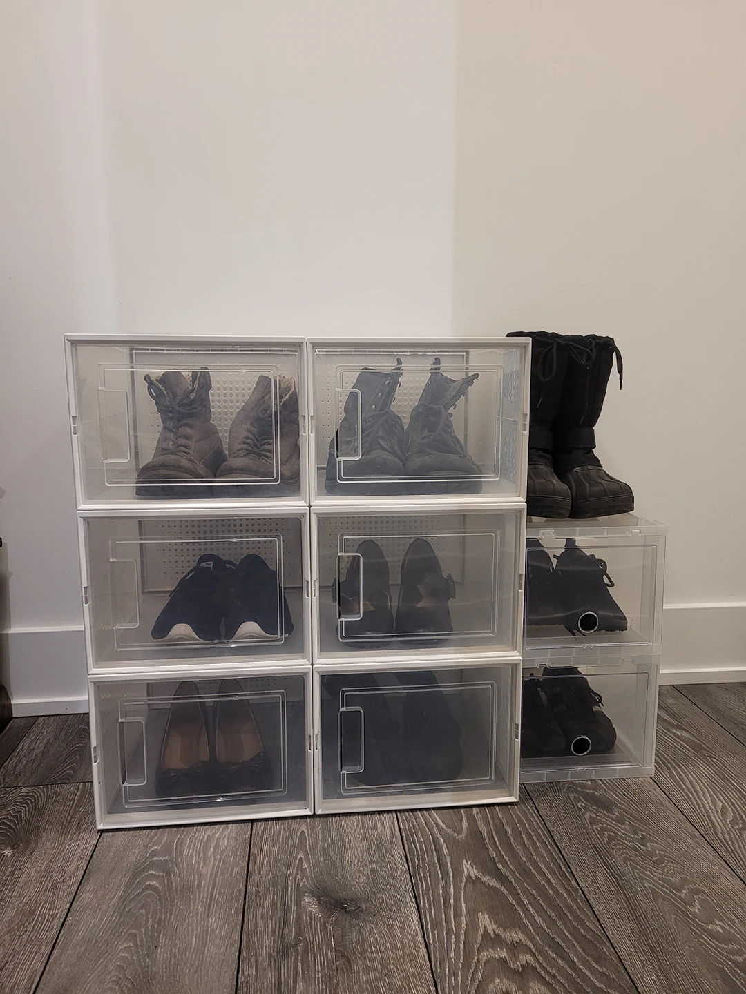 SONGMICS shoe boxes thumbnail