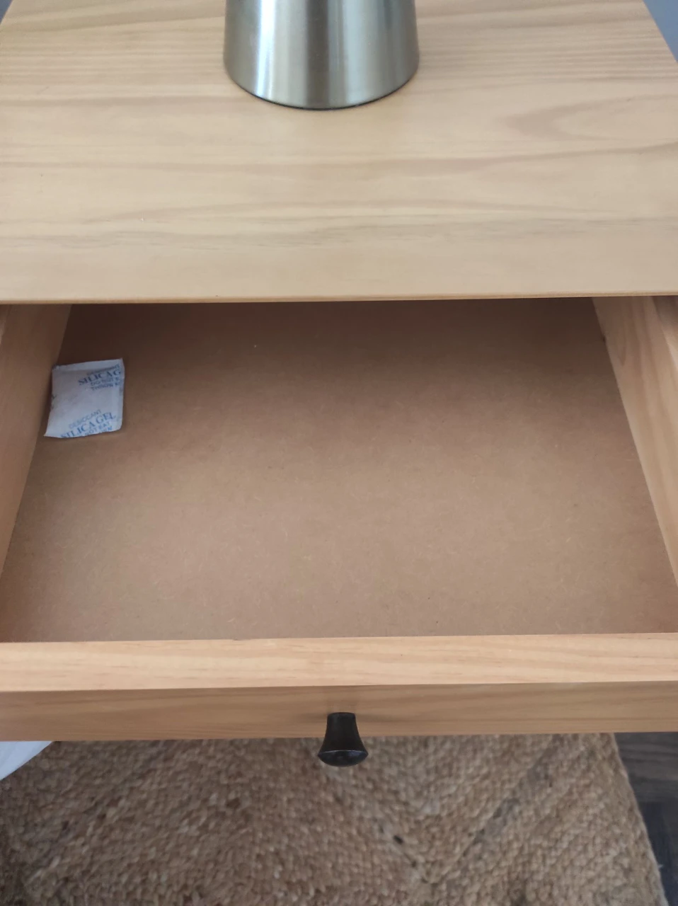 Beautiful MCM solid wood nightstand image indicator(4)