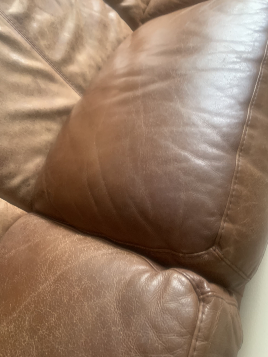 Used Leather sofa (bought from Bay) - photo 2