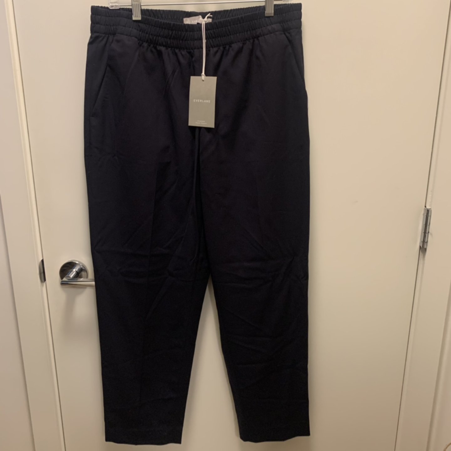 Everlane *NWT* Italian GoWeave Easy Wool Pants Sz 12 image indicator(3)
