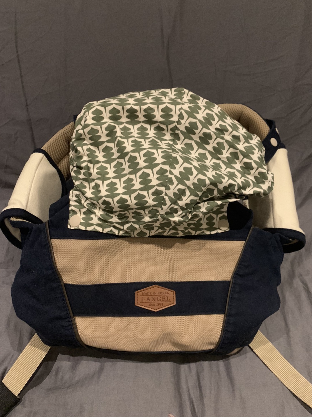 I-Angel baby hip seat and travel carrier made in Korea image indicator(2)