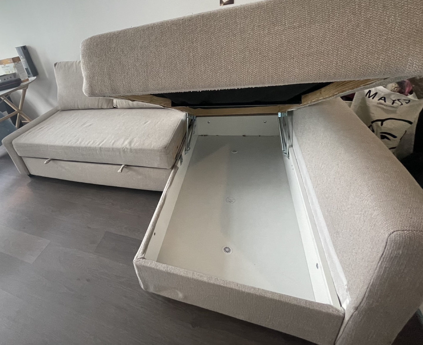 Ikea sofabed (Beige) - photo 3