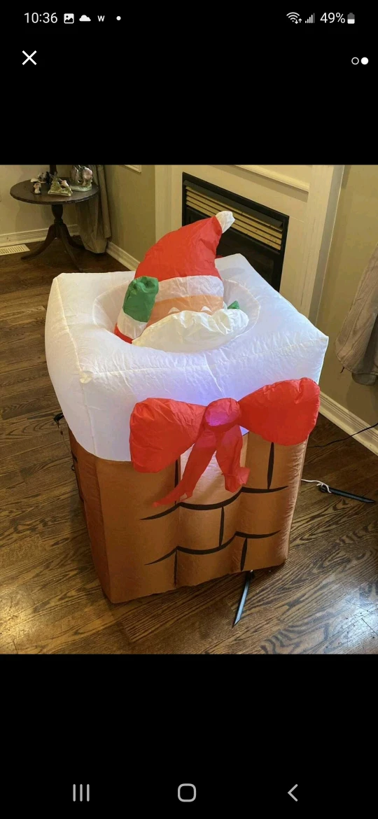 Animated Santa - just the cloth material image indicator(2)