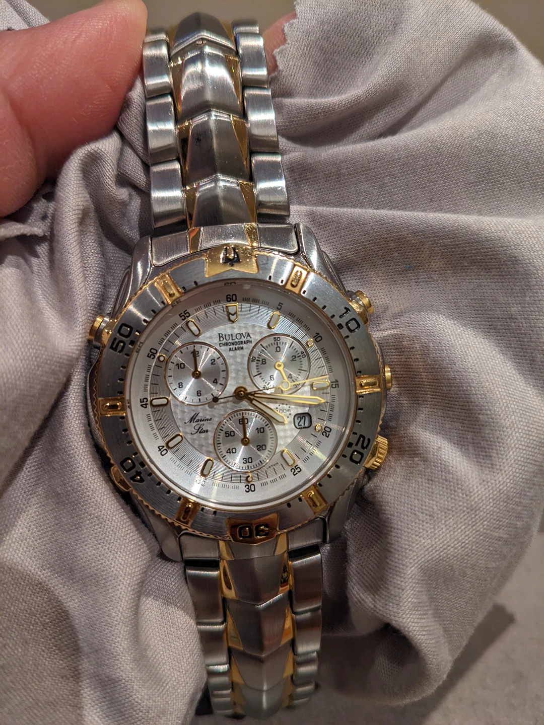 Bulova marine star watch