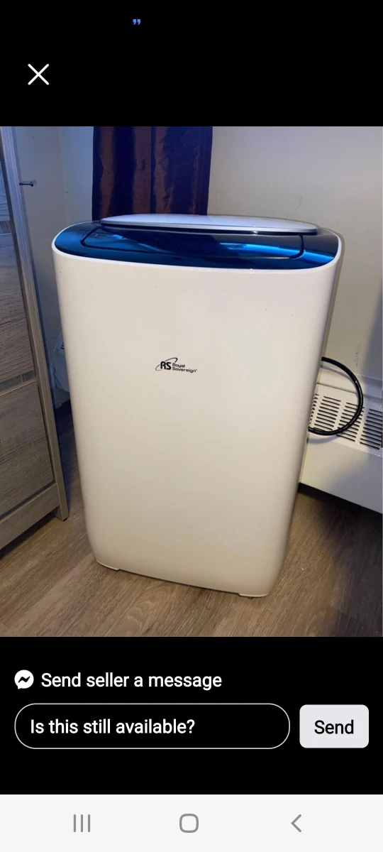 AC slightly used 1 summer