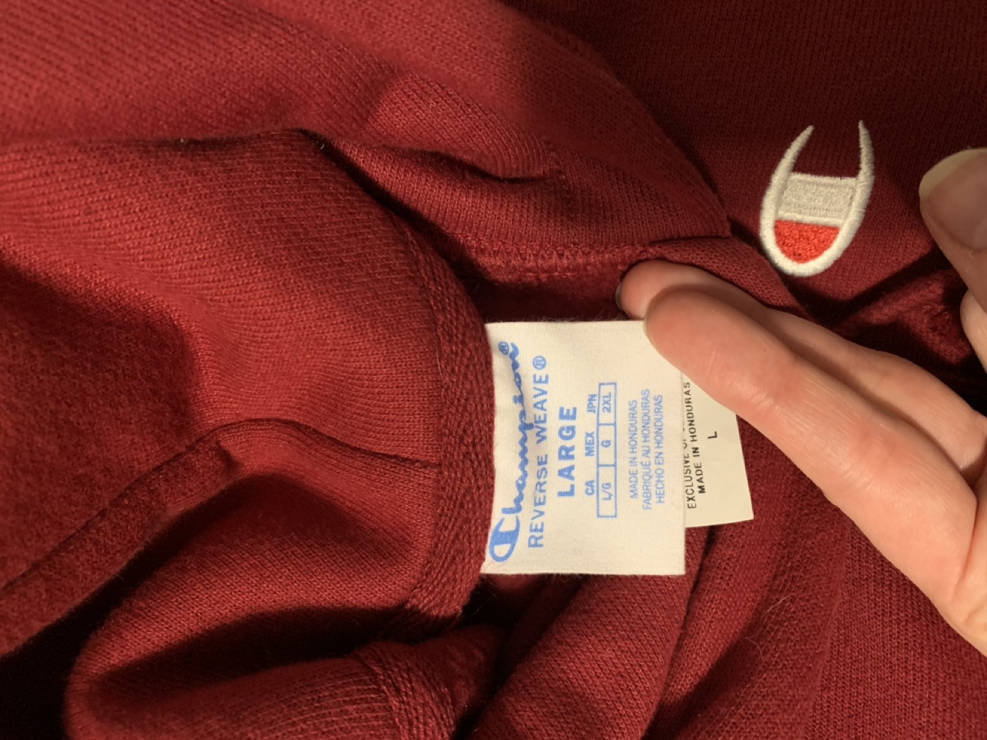 NWOT Men’s champion hoodie - photo 2