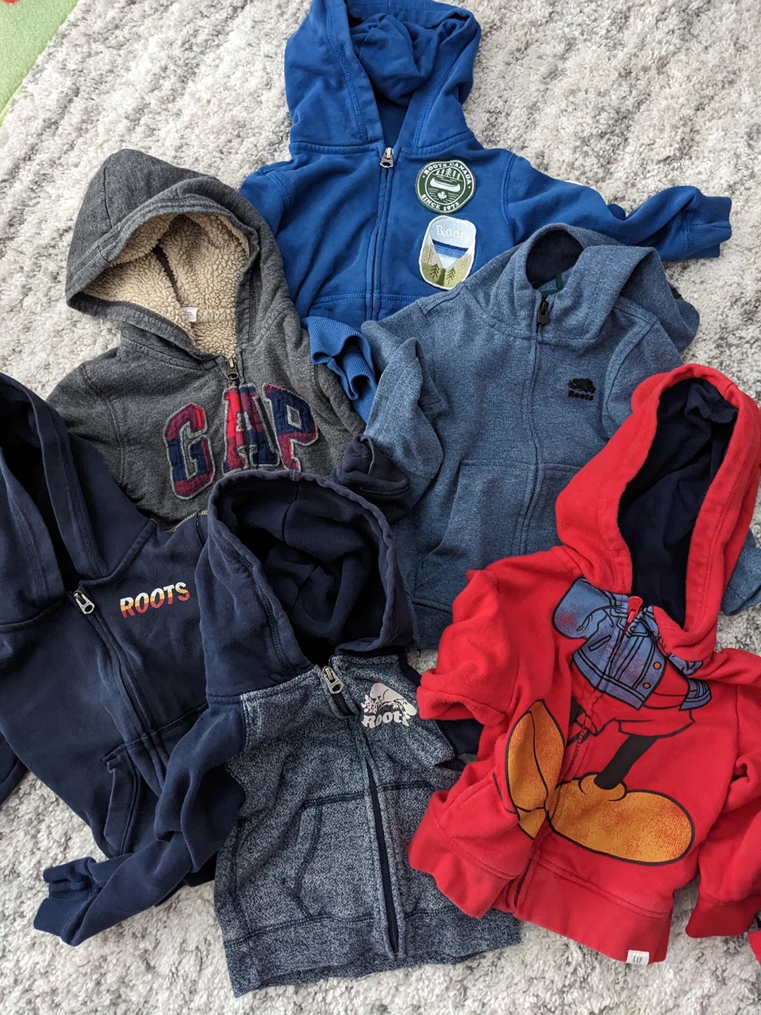 Roots & Gap 2T (2 year old) hoodies bundle thumbnail