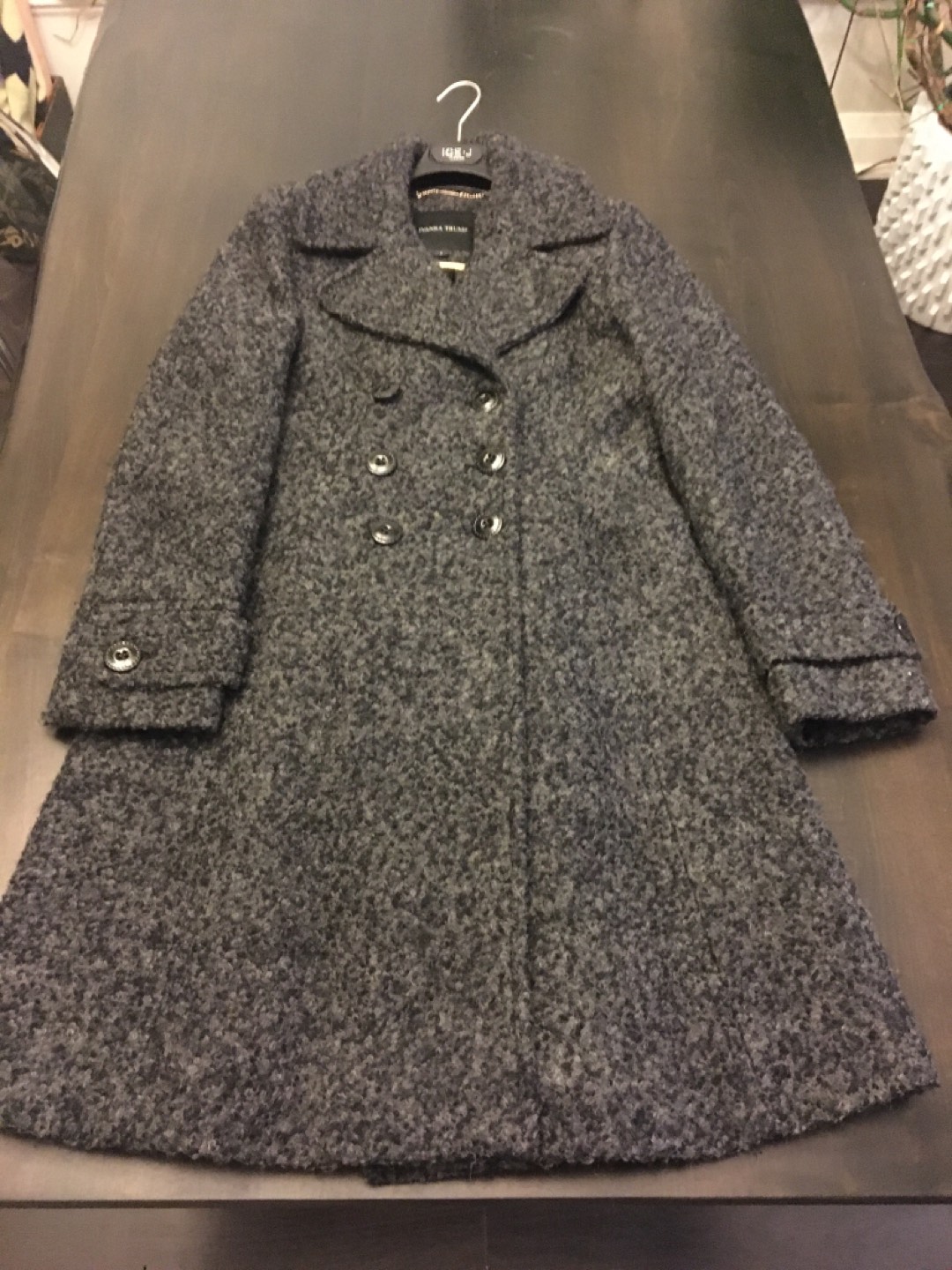 Grey fall/spring coat.