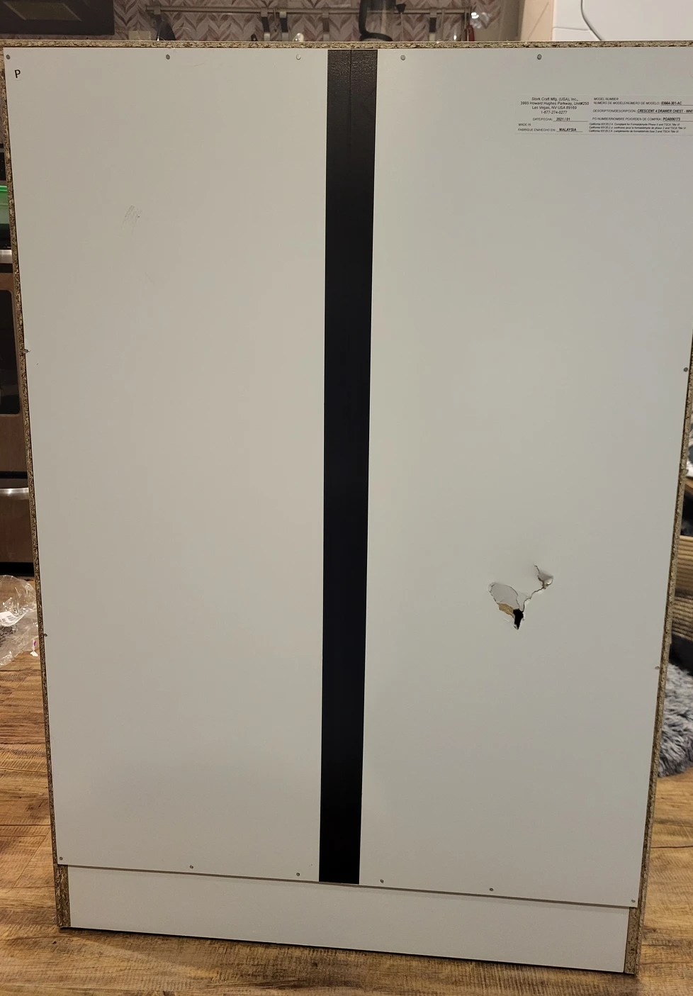 Stork Craft White Dresser - photo 4