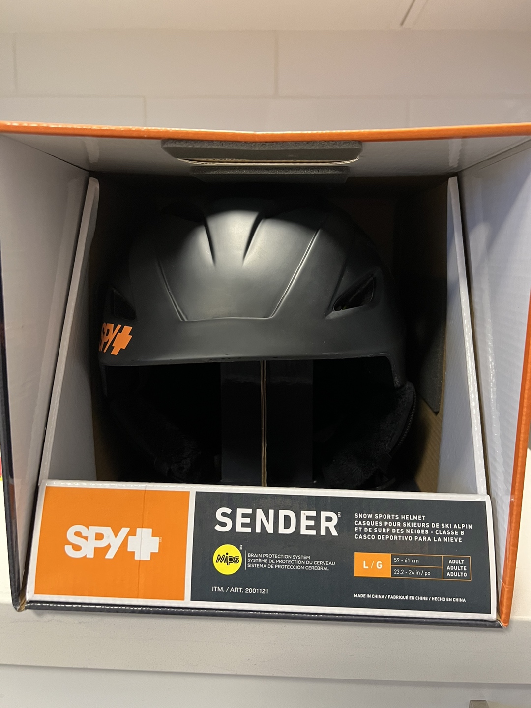 New Spy Snow Helmet with MIPS Safety System Size: Large thumbnail