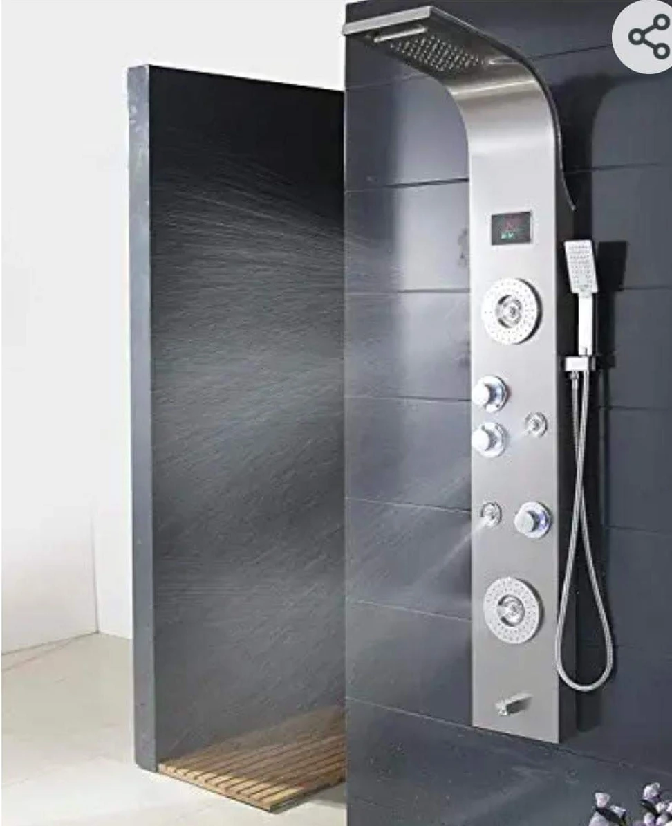 luxury shower panel shower system