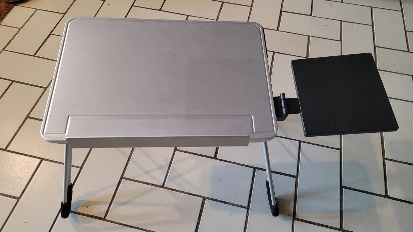 Bed table stand for laptop computer thumbnail