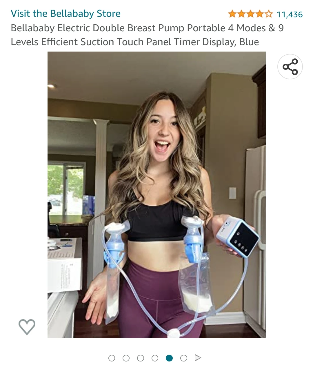 bellababy breast pump image indicator(2)